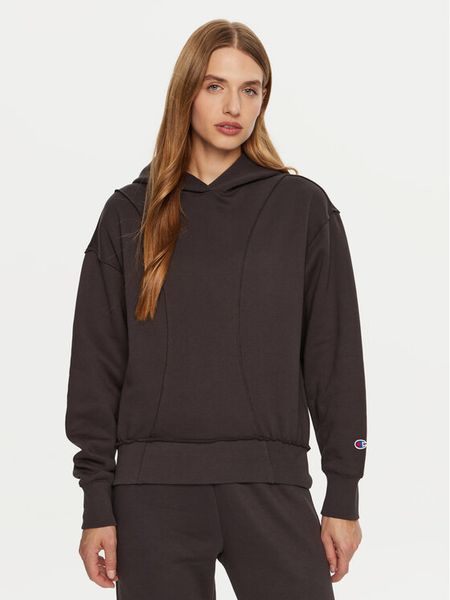 Champion Bluza 117468 Szary Loose Fit. Szare bluzy damskie Champion, s, bez wzorów, z bawełny, bez ramiączek, bez kaptura. Za 239.99 zł.