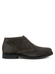 Geox Trzewiki Uomo Claudio U0458A 00022 C1115 Szary. Szare botki męskie Geox, bez wzorów, ze skóry, bez obcasa, bez zapięcia. Za 309.99 zł.