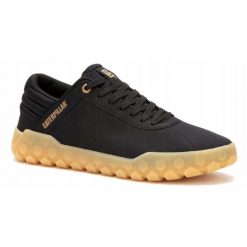 Buty miejskie Carerpillar Hex+Canvas. Czarne buty sportowe męskie CATERPILLAR, bez wzorów, bez zapięcia. Za 329.99 zł.