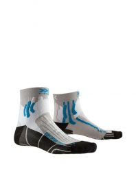 Skarpety biegowe X-SOCKS RUN SPEED TWO 4.0. Szare skarpety męskie X-Socks, bez wzorów, z materiału. Za 55.00 zł.