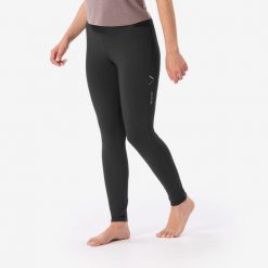 Legginsy wspinaczkowe damskie Simond Vertika. Czarne legginsy damskie SIMOND, bez wzorów, z elastanu. Za 129.99 zł.