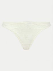 Calvin Klein Underwear Stringi 000QF7753E Biały. Białe majtki damskie Calvin Klein Underwear, z syntetyku. Za 99.99 zł.