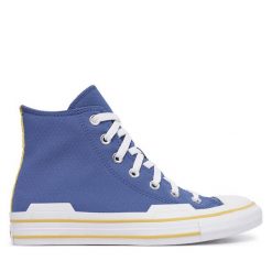 Trampki Converse. Niebieskie trampki i tenisówki damskie Converse, bez wzorów, bez zapięcia. Za 379.99 zł.