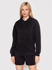 Guess Bluza Brenda V2YQ18 K7UW2 Czarny Regular Fit. Czarne bluzy damskie Guess, xxs, z aplikacjami, z wiskozy, bez ramiączek, bez kaptura. Za 429.99 zł.