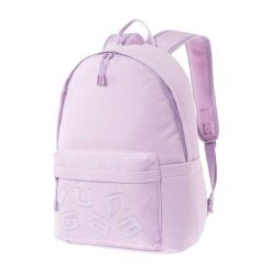 Plecak Adeo Big Logo Polyester 19L. Fioletowe plecaki męskie IGUANA, bez wzorów, z materiału. Za 207.87 zł.