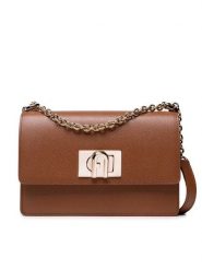 Furla Torebka 1927 BAFKACO-ARE000-03B00-1-007-20-BG-B Brązowy. Brązowe torebki do ręki damskie Furla, bez wzorów, ze skóry, bez dodatków. Za 1,619.00 zł.
