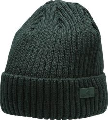 4f Czapka męska 4F khaki H4Z22 CAM009 43S L. Brązowe czapki męskie 4F, na zimę, bez wzorów. Za 55.00 zł.