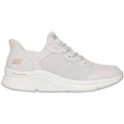 Buty sportowe damskie Skechers Bobs Arch Comfort B. Czerwone obuwie sportowe damskie Skechers, bez wzorów, z syntetyku, bez zapięcia. Za 315.10 zł.