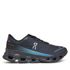 Buty do biegania On. Niebieskie obuwie sportowe damskie On, bez wzorów, bez zapięcia, do biegania. Za 649.99 zł.