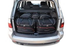 Torby Do Bagażnika Bmw X3 2003-2010 5Szt Kjust. Czarne torby podróżne damskie KJUST, bez wzorów, z kauczuku. Za 1,426.00 zł.
