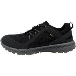 Buty do chodzenia męskie Ecco Terracruise Ll Tex Gtx. Niebieskie buty zimowe męskie ecco, bez wzorów, z materiału, bez obcasa, bez zapięcia. Za 822.00 zł.
