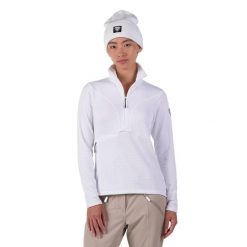 Bluza damska Rossignol Blackside Fleece Hz. Białe bluzy damskie Rossignol, na zimę, m, bez wzorów, sportowe, bez ramiączek, bez kaptura. Za 409.99 zł.