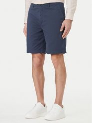 Calvin Klein Jeans Szorty materiałowe LV04RF617G Granatowy Regular Fit. Niebieskie szorty męskie Calvin Klein Jeans, bez wzorów, z bawełny. Za 329.99 zł.