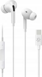 UP1200 Stereoheadset In-Ear USB-C Vit. Słuchawki douszne Celly. Za 78.34 zł.