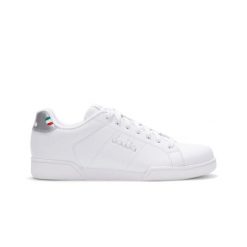 Trampki damskie DIADORA IMPULSE WN. Białe trampki i tenisówki damskie Diadora, bez wzorów, bez zapięcia. Za 119.99 zł.