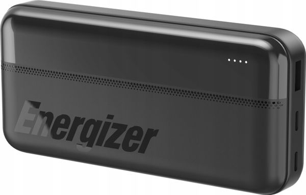 Powerbank Energizer Powerbank Energizer 20000 mAh 10.5W UE20050C czarny. Czarne powerbanki Energizer. Za 163.59 zł.