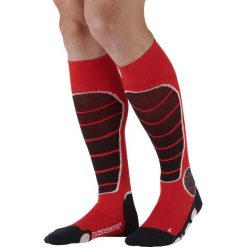 Skarpetki Monnet Ski Racing. Białe skarpetki damskie MONNET, bez wzorów, z materiału. Za 214.00 zł.