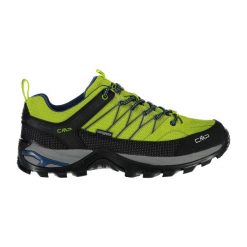 Niskie buty trekkingowe CMP Rigel waterprof. Niebieskie trekkingi męskie CMP, z materiału, bez zapięcia. Za 359.00 zł.