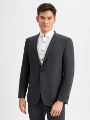 Finshley & Harding spodnie garniturowe - Steven Mężczyźni Modern Fit szary, 24. Szare garnitury męskie Finshley & Harding, m, bez wzorów, z wełny, biznesowe. Za 899.95 zł.