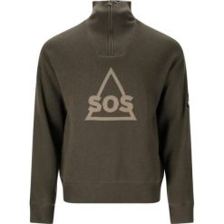 Pull SOS Tignes. Czarne bluzy męskie SOS, na zimę, bez wzorów, sportowe, bez ramiączek, bez kaptura. Za 715.50 zł.