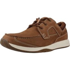 Buty CLARKS SAILVIEW LACE Brązowy. Brązowe buty zimowe męskie Clarks, bez wzorów, ze skóry, bez obcasa, bez zapięcia. Za 354.99 zł.