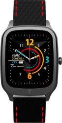 Smartwatch Techmade TM-VISIONB-BKSR Czarny. Czarne zegarki smartwatch Techmade, bez wzorów. Za 202.30 zł.