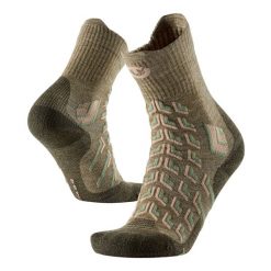 Skarpety trekkingowe kobieta Therm-ic Trekking Cool Crew Lady wysokosc goleni. Brązowe skarpetki damskie THERM-IC, bez wzorów. Za 112.00 zł.