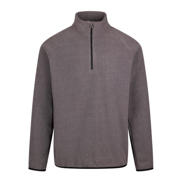 Polarowy Top Męski Wetherill. Szare bluzy męskie Trespass, na zimę, m, bez wzorów, z polaru, sportowe, bez ramiączek, bez kaptura. Za 145.99 zł.