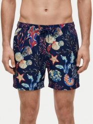 Gant Szorty kąpielowe 922616014 Granatowy Regular Fit. Niebieskie kąpielówki męskie GANT, bez wzorów, z syntetyku. Za 357.99 zł.