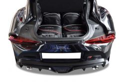 Torby Do Bagażnika Toyota Supra 2019-2024 4Szt Kjust. Czarne torby podróżne damskie KJUST, bez wzorów, z kauczuku. Za 938.00 zł.