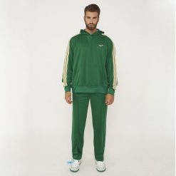 Kompletny dres sportowy SPACE STELLAR zielony. Brązowe komplety dresowe męskie Legea, m, bez wzorów, z dresówki. Za 160.00 zł.