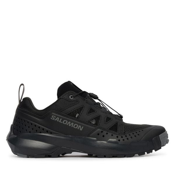 Trekkingi Salomon. Czarne buty zimowe męskie Salomon, bez zapięcia. Za 549.99 zł.