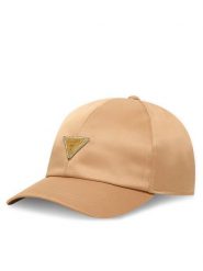 Guess Czapka z daszkiem AW5396 POL01 Różowy. Czerwone czapki damskie Guess, z aplikacjami, z materiału. Za 159.99 zł.