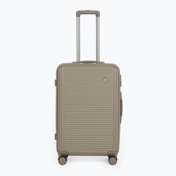 Walizka podróżna KADVA Palero 64. Brązowe walizki damskie KADVA, bez wzorów, z materiału, średnie. Za 159.99 zł.