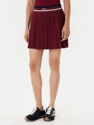 Guess Spódnica plisowana V5BD02 Z1152 Bordowy Regular Fit. Czerwone spódnice damskie Guess, xxs, z aplikacjami, plisowane. Za 279.99 zł.