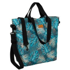 Shopperka damska Rovicky R-TZ15605 niebieska. Niebieskie shopperki damskie ROVICKY, bez wzorów, na ramię, duże, bez dodatków. Za 41.99 zł.