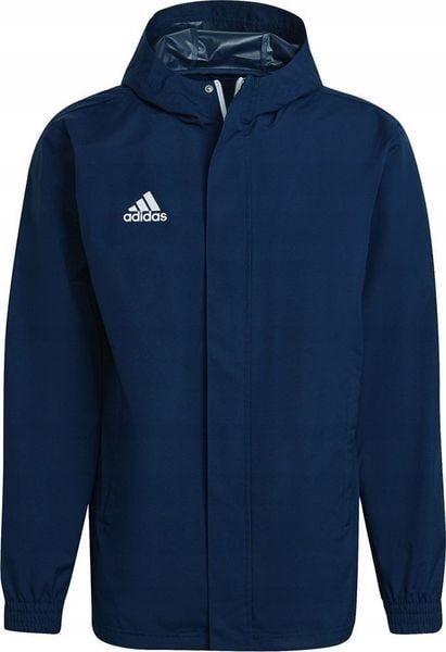 Kurtka męska Adidas Entrada 22 All Weather granatowa r. S. Kurtki męskie Adidas, m, bez wzorów, bez kaptura. Za 143.74 zł.