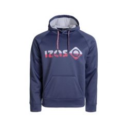 Bluza z kapturem unisex DUERO V2 z logo i kieszenią z przodu. Brązowe bluzy damskie IZAS, na zimę, l, bez wzorów, sportowe, bez ramiączek, z kapturem. Za 226.04 zł.