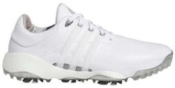 Buty do gry w golfa Adidas Tour360 24 Boost (męskie, roz. EU45, białe). Białe buty sportowe męskie Adidas, bez wzorów, bez zapięcia, na golfa. Za 882.00 zł.