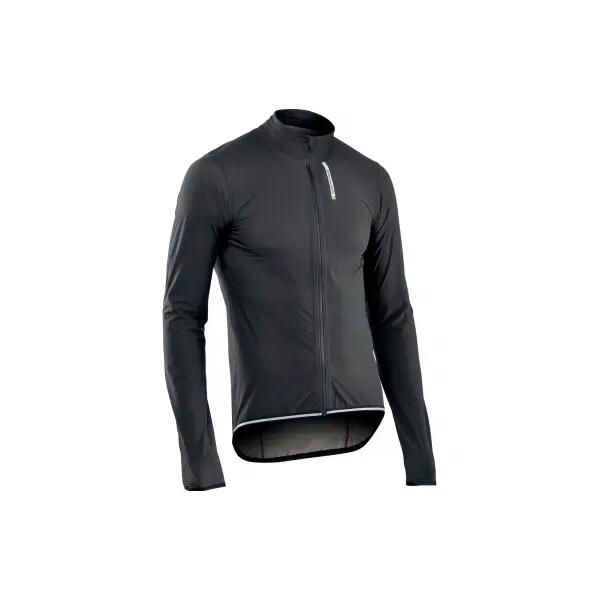Kurtka rowerowa męskie NORTHWAVE RAINSKIN SHIELD JACKET LONG SLEEVE WATER PROOF. Szare kurtki męskie Northwave, m, bez wzorów, z materiału, bez kaptura, rowerowe. Za 335.00 zł.