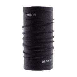Komin na szyję trekkingowy Alpinus Utulik Miyabi Gray. Szare szaliki męskie Alpinus, bez wzorów. Za 49.00 zł.
