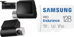Wideorejestrator 70mai Wideorejestrator 70mai A510 + kamera tylna RC11 + Karta Samsung PRO Endurance 2022 MicroSDXC 128 GB Class. Wideorejestratory 70mai. Za 749.00 zł.