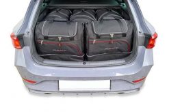 Torby Do Bagażnika Cupra Leon St Phev 2020+ 5Szt Kjust. Czarne torby podróżne damskie KJUST, bez wzorów, z kauczuku. Za 1,549.00 zł.
