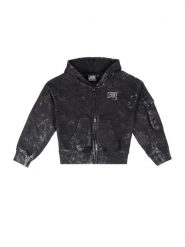 Bluza z bawełna z kaptur na co dzień na siłownię. Czarne bluzy damskie LEONE 1947 APPAREL, bez wzorów, z bawełny, bez ramiączek, bez kaptura. Za 248.39 zł.
