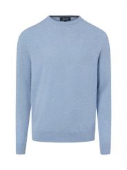 Andrew James sweter z czystego kaszmiru Mężczyźni Kaszmir (100%) niebieski, XL. Niebieskie swetry męskie Andrew James, m, bez wzorów, z kaszmiru, eleganckie, bez kołnierzyka, bez ramiączek. Za 749.95 zł.