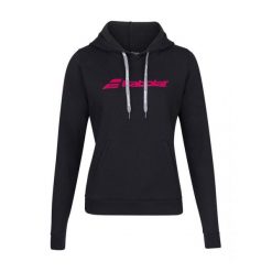 Bluza tenisowa damska Babolat Exercise Hood Jacket. Czarne bluzy damskie BABOLAT, m, bez wzorów, sportowe, bez ramiączek, bez kaptura. Za 199.00 zł.