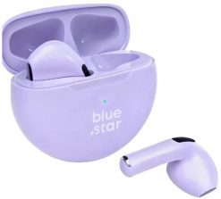 Słuchawki Bluestar Słuchawki bezprzewodowe douszne Blue Star Circle Beat TX3 TWS lawendowy. Fioletowe słuchawki douszne BlueStar. Za 18.63 zł.