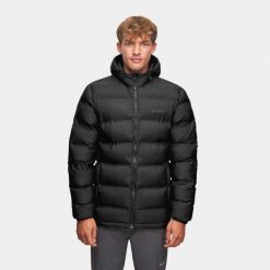 Kurtka turystyczna męska zimowa Alpinus Felskinn II. Czarne kurtki męskie Alpinus, na zimę, m, bez wzorów, sportowe, bez kaptura. Za 449.00 zł.