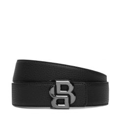Pasek BOSS. Czarne paski męskie Boss. Za 449.99 zł.