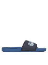 Quiksilver Klapki Rivi AQYL101354 Granatowy. Niebieskie klapki męskie Quiksilver, bez wzorów, z tworzywa sztucznego, bez zapięcia. Za 129.99 zł.